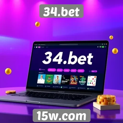 Experiência do usuário no site 34.bet